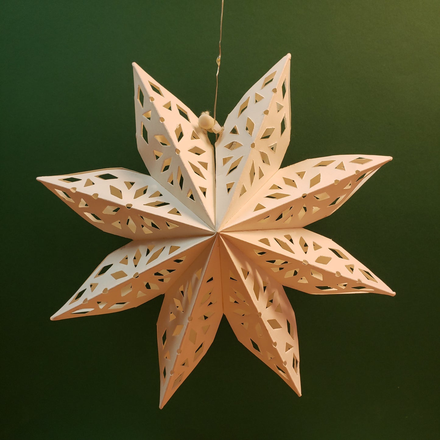 Weißer Stern (20 cm)