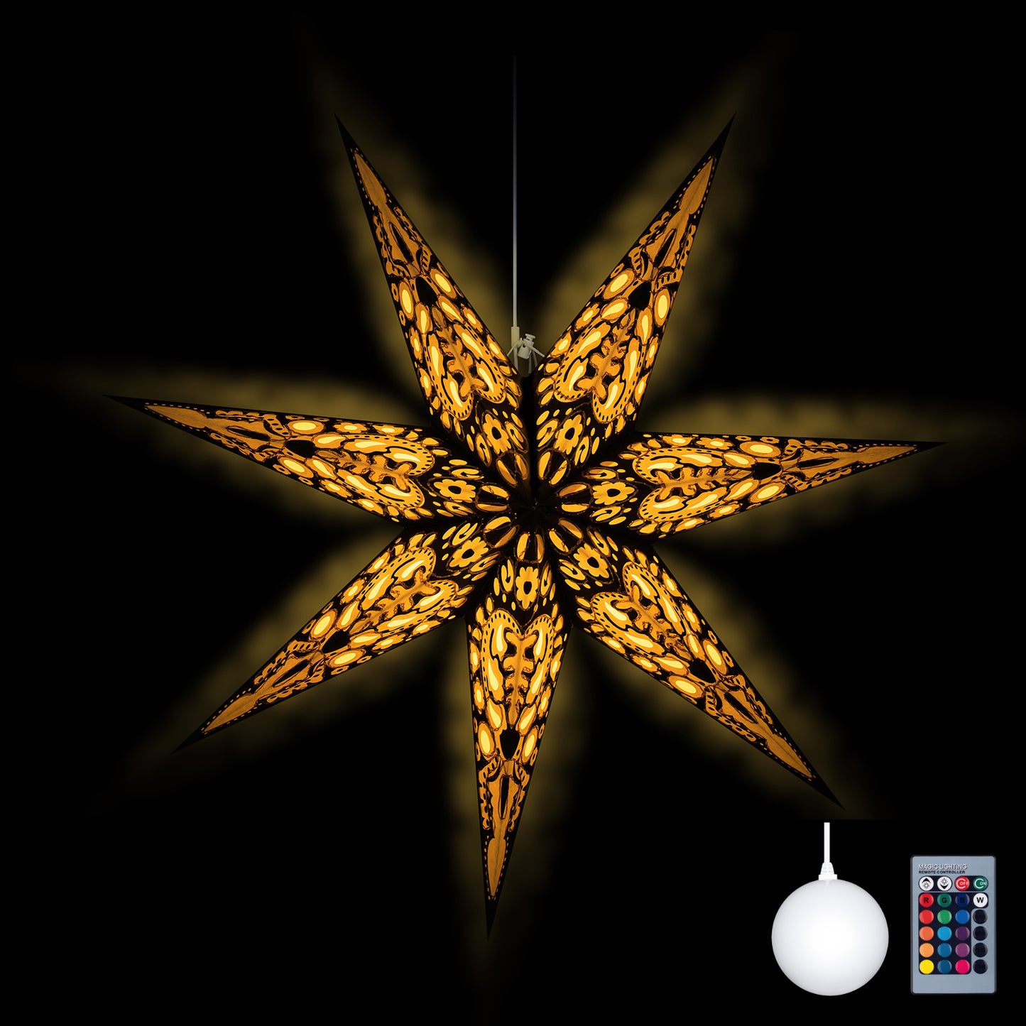 Set Black Star ohne Netzteil (60 cm)