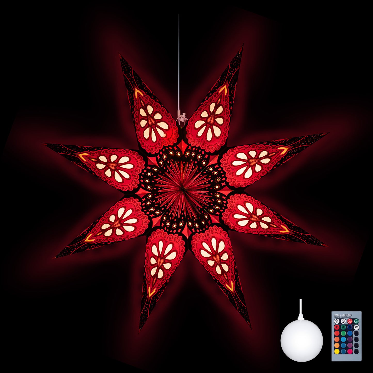 Set Indian Star (60 cm)