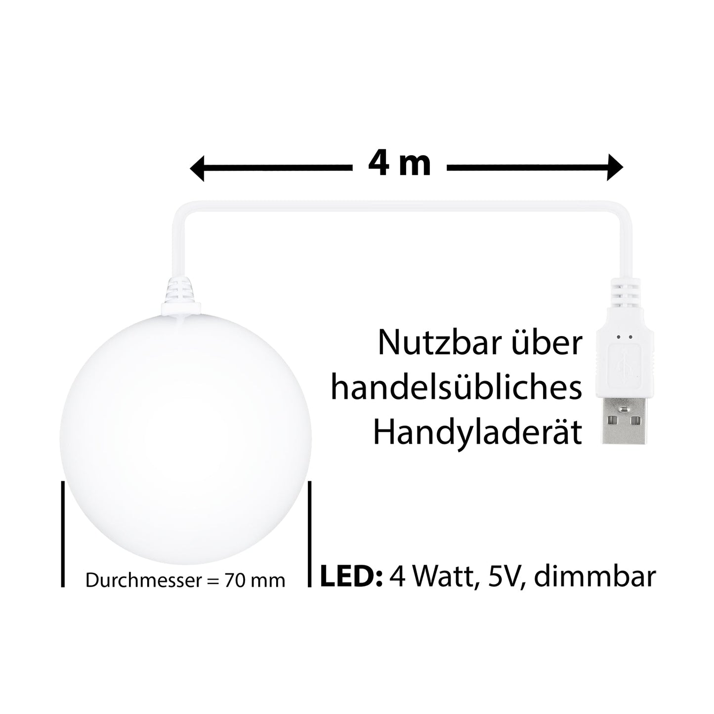 STARBALL COLOR ohne Netzteil