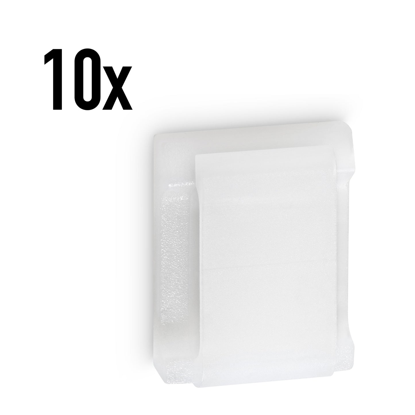 10 x Kabelclipse