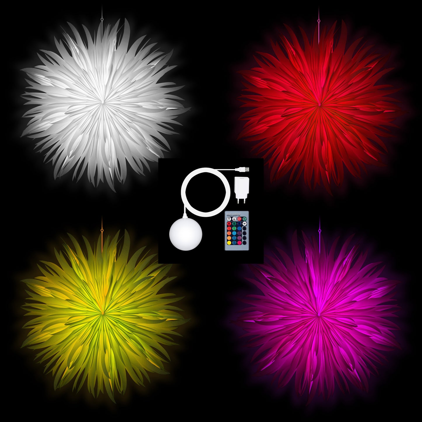 Set Snowflake (52 cm) Bestseller