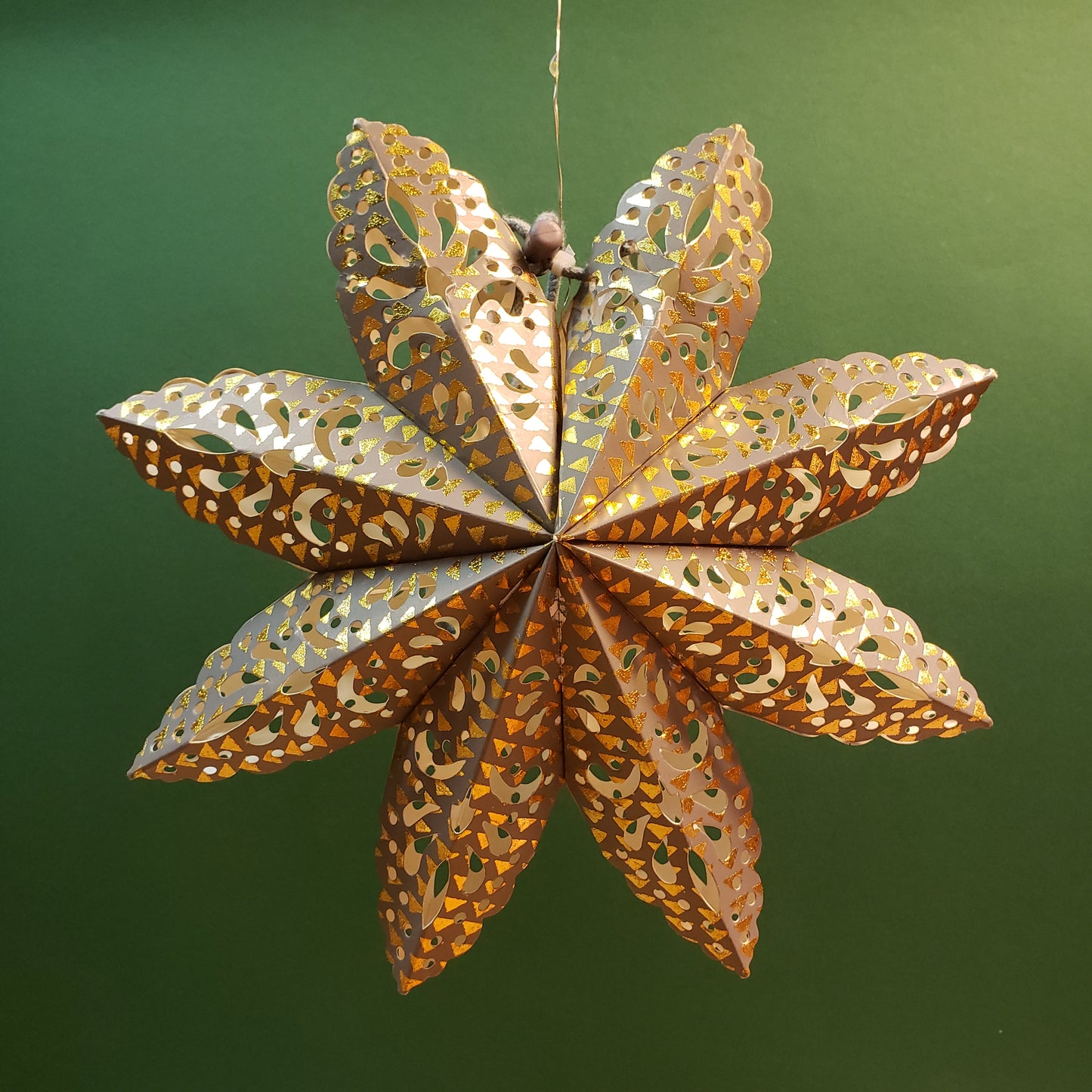 Gold-graue Blume (20 cm)