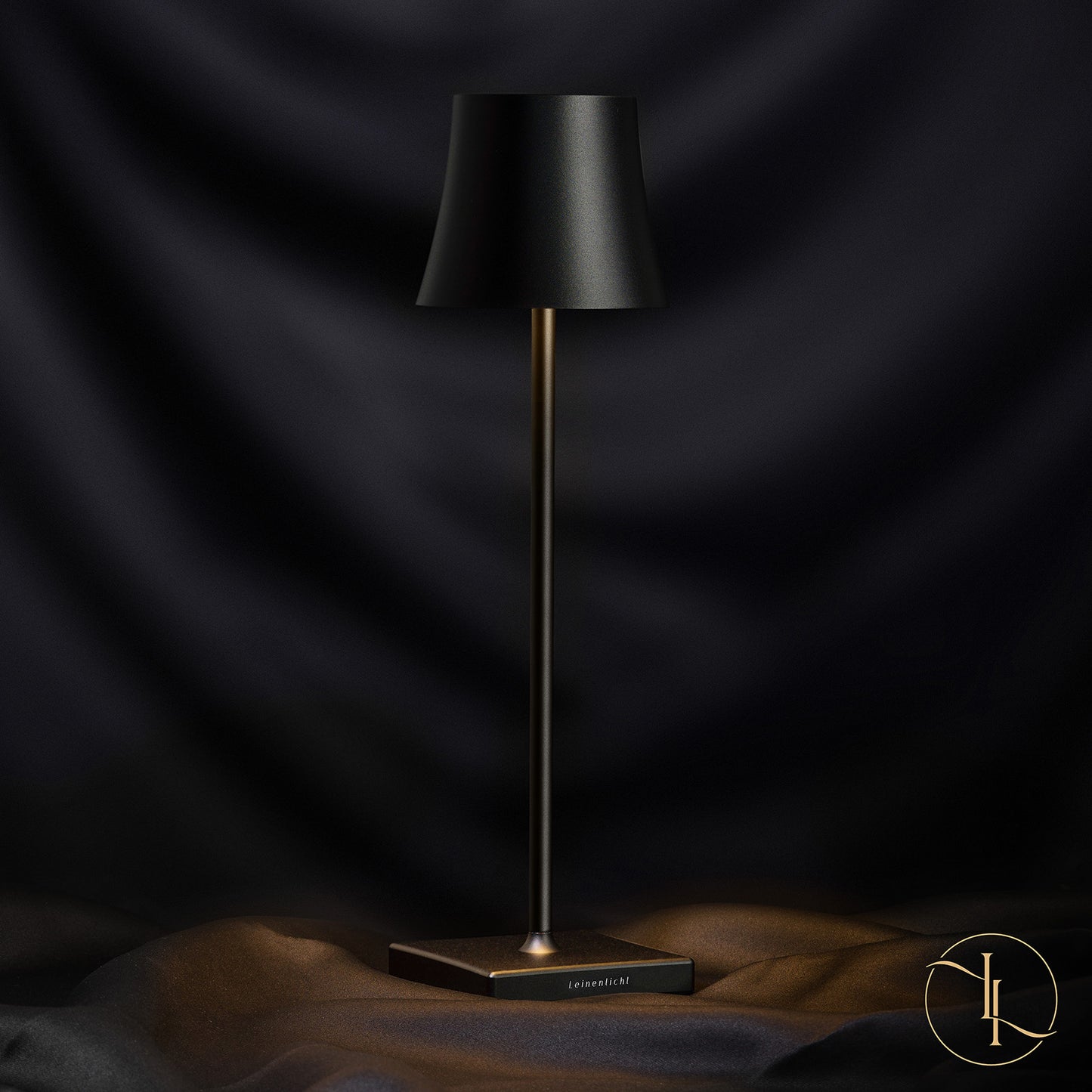 Tischlampe Campana Schwarz