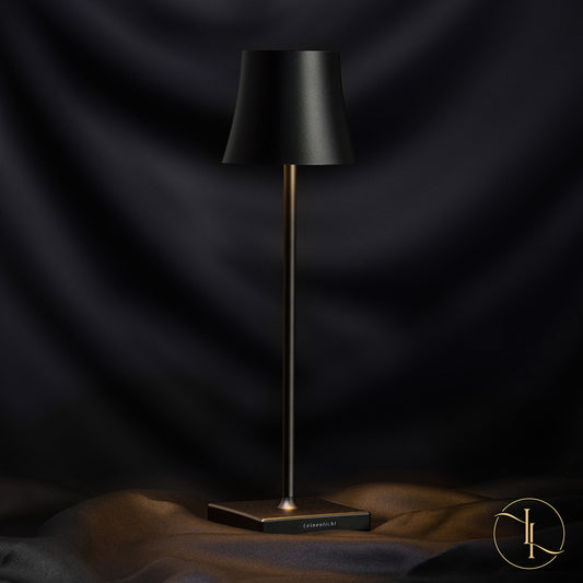 Tischlampe Campana Schwarz