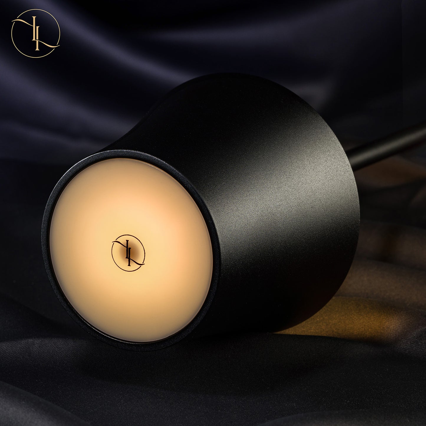 Tischlampe Campana Schwarz