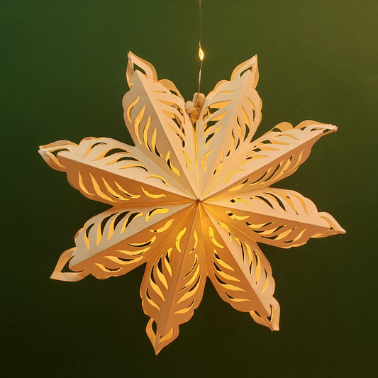 Weiße Blume (20 cm)
